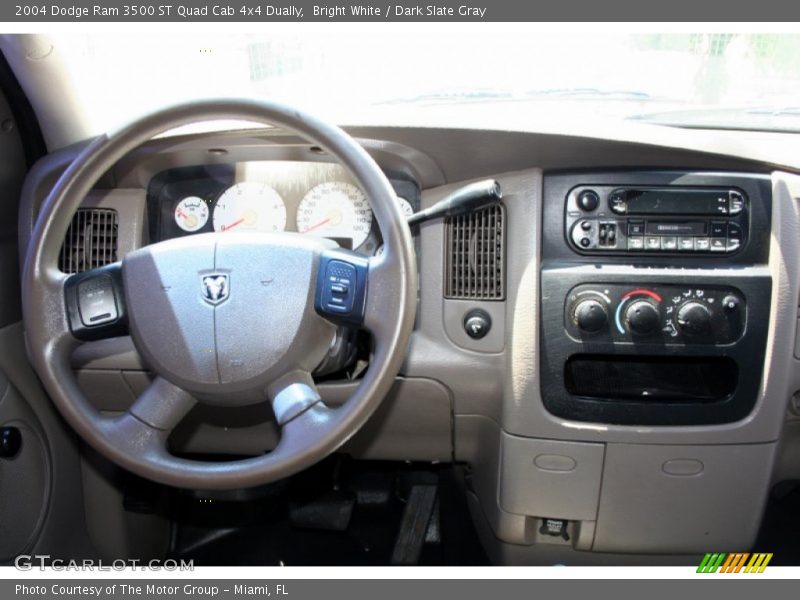 Dashboard of 2004 Ram 3500 ST Quad Cab 4x4 Dually