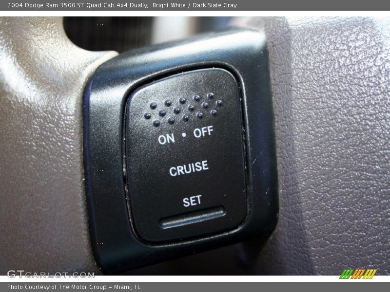 Bright White / Dark Slate Gray 2004 Dodge Ram 3500 ST Quad Cab 4x4 Dually