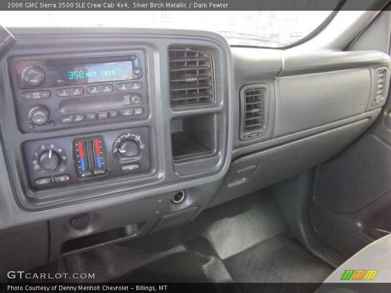 Silver Birch Metallic / Dark Pewter 2006 GMC Sierra 3500 SLE Crew Cab 4x4