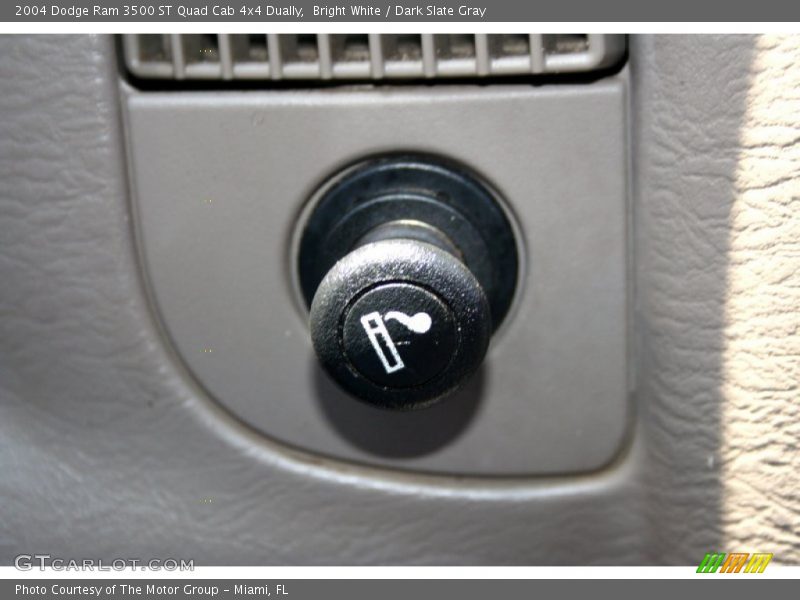 Bright White / Dark Slate Gray 2004 Dodge Ram 3500 ST Quad Cab 4x4 Dually
