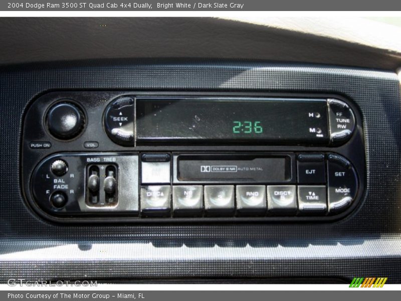 Audio System of 2004 Ram 3500 ST Quad Cab 4x4 Dually