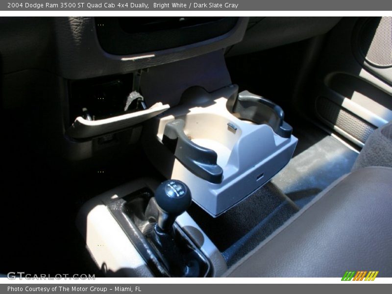 Bright White / Dark Slate Gray 2004 Dodge Ram 3500 ST Quad Cab 4x4 Dually
