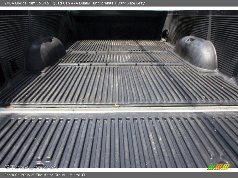 Bright White / Dark Slate Gray 2004 Dodge Ram 3500 ST Quad Cab 4x4 Dually