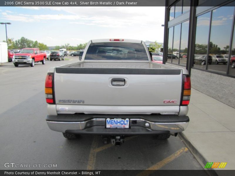 Silver Birch Metallic / Dark Pewter 2006 GMC Sierra 3500 SLE Crew Cab 4x4