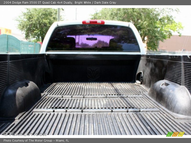 Bright White / Dark Slate Gray 2004 Dodge Ram 3500 ST Quad Cab 4x4 Dually