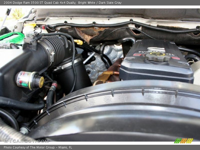  2004 Ram 3500 ST Quad Cab 4x4 Dually Engine - 5.9 Liter OHV 24-Valve Cummins Turbo Diesel Inline 6 Cylinder