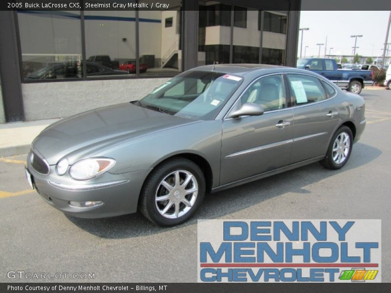 Steelmist Gray Metallic / Gray 2005 Buick LaCrosse CXS
