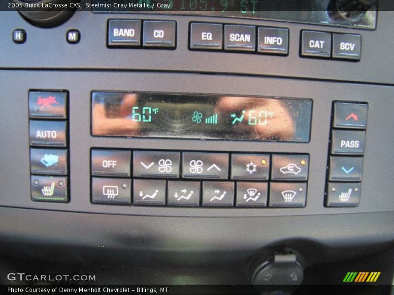 Controls of 2005 LaCrosse CXS