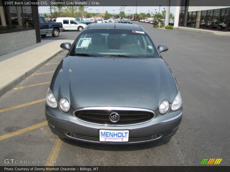 Steelmist Gray Metallic / Gray 2005 Buick LaCrosse CXS