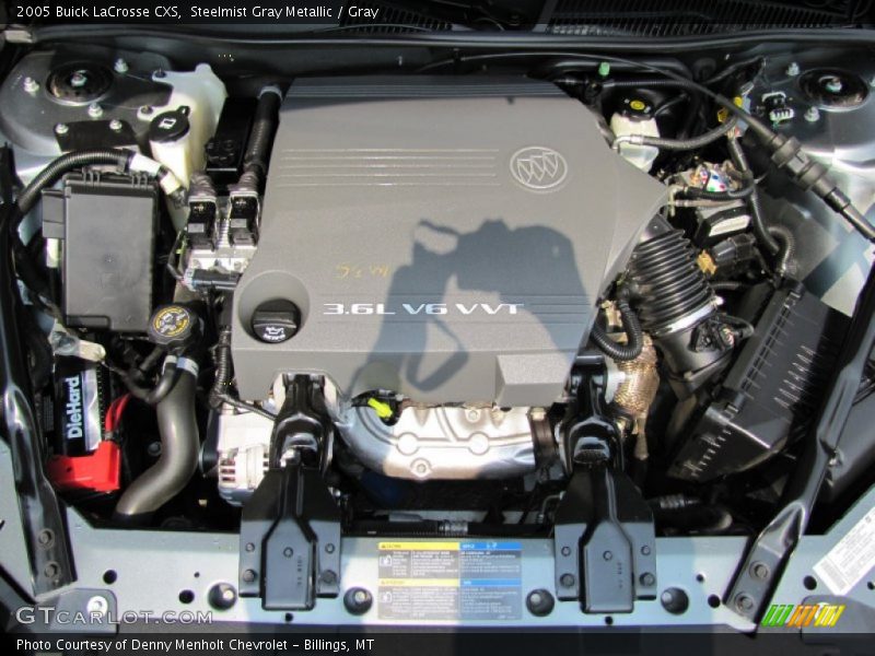 Steelmist Gray Metallic / Gray 2005 Buick LaCrosse CXS