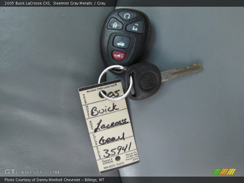 Steelmist Gray Metallic / Gray 2005 Buick LaCrosse CXS