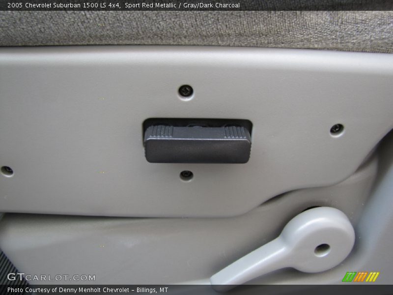 Sport Red Metallic / Gray/Dark Charcoal 2005 Chevrolet Suburban 1500 LS 4x4