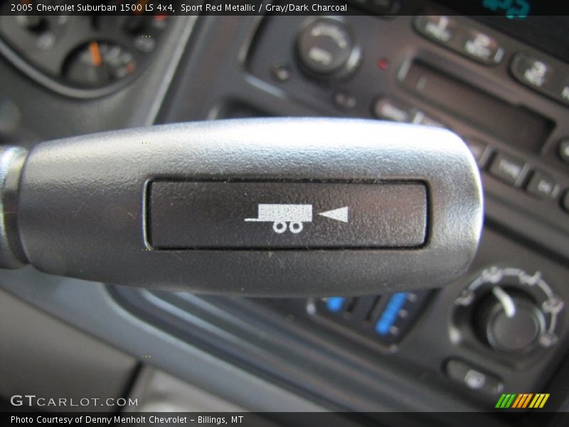 Sport Red Metallic / Gray/Dark Charcoal 2005 Chevrolet Suburban 1500 LS 4x4