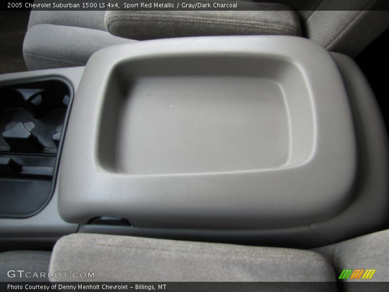 Sport Red Metallic / Gray/Dark Charcoal 2005 Chevrolet Suburban 1500 LS 4x4