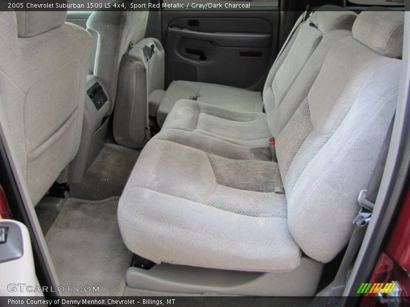 Sport Red Metallic / Gray/Dark Charcoal 2005 Chevrolet Suburban 1500 LS 4x4