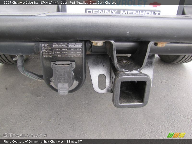 Sport Red Metallic / Gray/Dark Charcoal 2005 Chevrolet Suburban 1500 LS 4x4