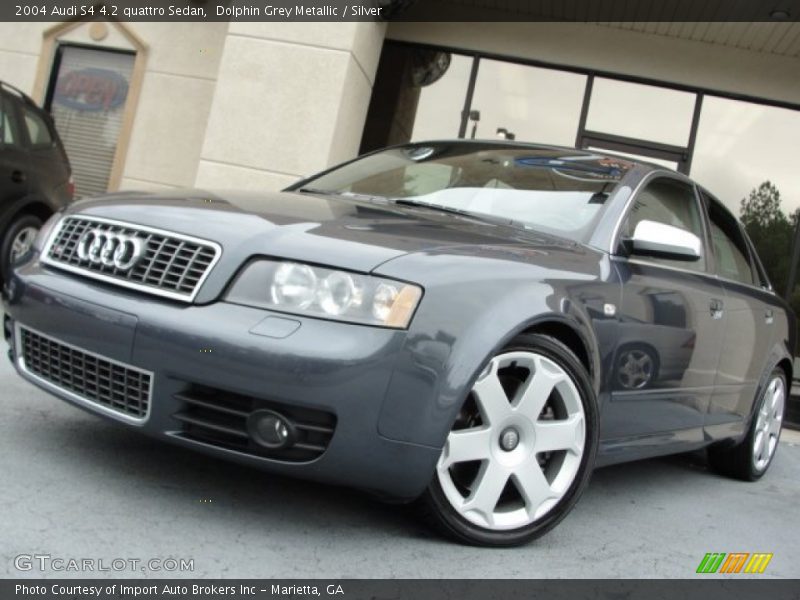 Dolphin Grey Metallic / Silver 2004 Audi S4 4.2 quattro Sedan