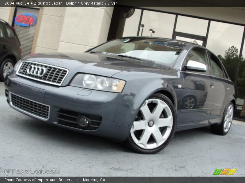 Dolphin Grey Metallic / Silver 2004 Audi S4 4.2 quattro Sedan