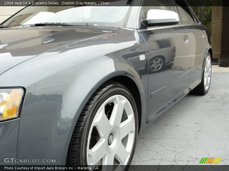 Dolphin Grey Metallic / Silver 2004 Audi S4 4.2 quattro Sedan