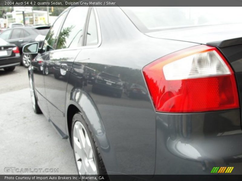 Dolphin Grey Metallic / Silver 2004 Audi S4 4.2 quattro Sedan
