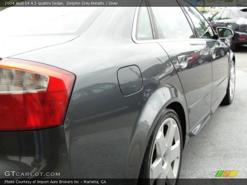 Dolphin Grey Metallic / Silver 2004 Audi S4 4.2 quattro Sedan