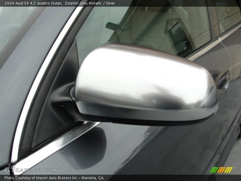 Dolphin Grey Metallic / Silver 2004 Audi S4 4.2 quattro Sedan