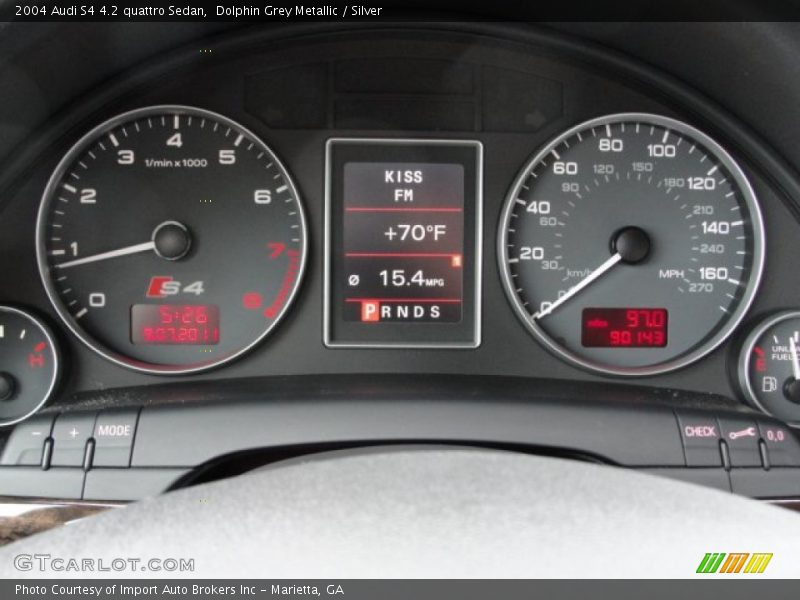  2004 S4 4.2 quattro Sedan 4.2 quattro Sedan Gauges