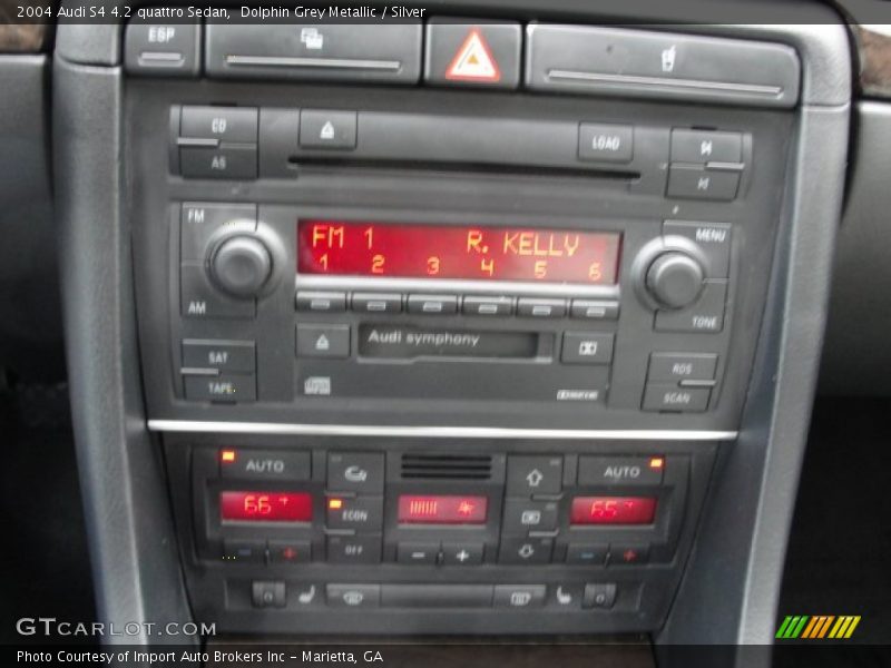 Audio System of 2004 S4 4.2 quattro Sedan