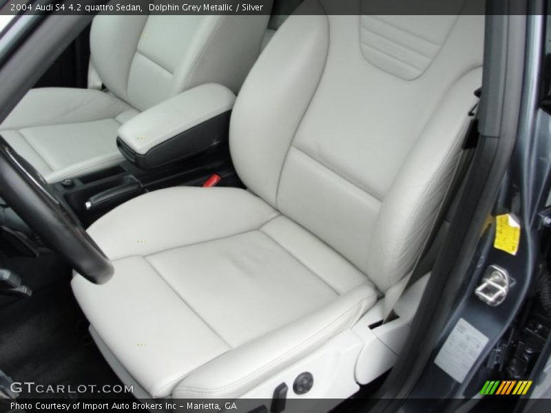  2004 S4 4.2 quattro Sedan Silver Interior
