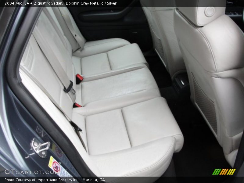  2004 S4 4.2 quattro Sedan Silver Interior