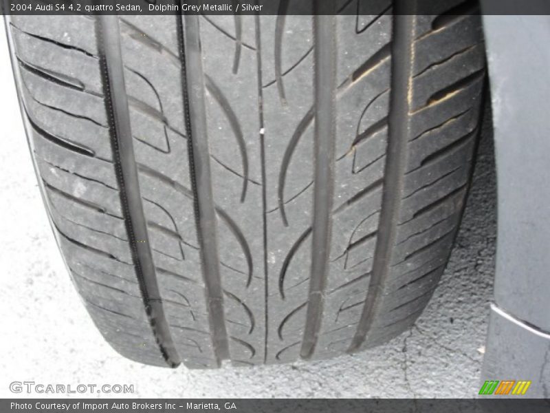 Dolphin Grey Metallic / Silver 2004 Audi S4 4.2 quattro Sedan