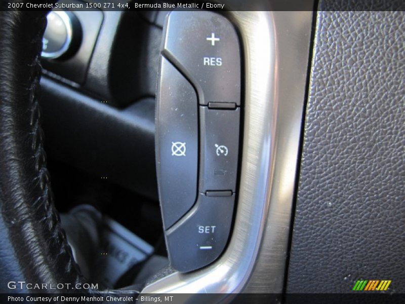 Bermuda Blue Metallic / Ebony 2007 Chevrolet Suburban 1500 Z71 4x4