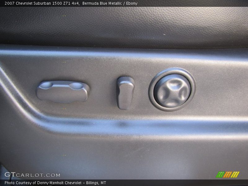 Bermuda Blue Metallic / Ebony 2007 Chevrolet Suburban 1500 Z71 4x4