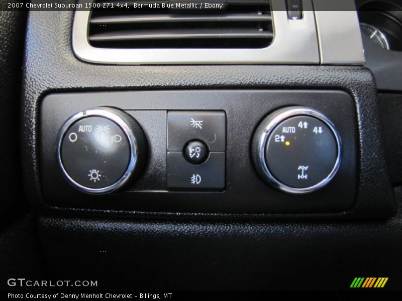 Controls of 2007 Suburban 1500 Z71 4x4