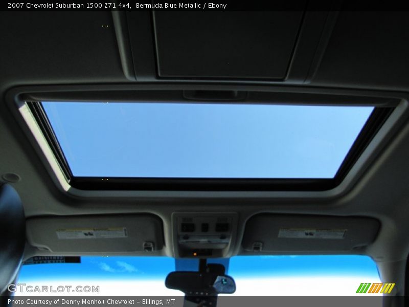 Bermuda Blue Metallic / Ebony 2007 Chevrolet Suburban 1500 Z71 4x4