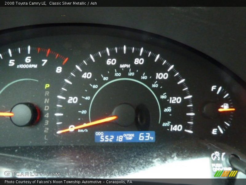 Classic Silver Metallic / Ash 2008 Toyota Camry LE