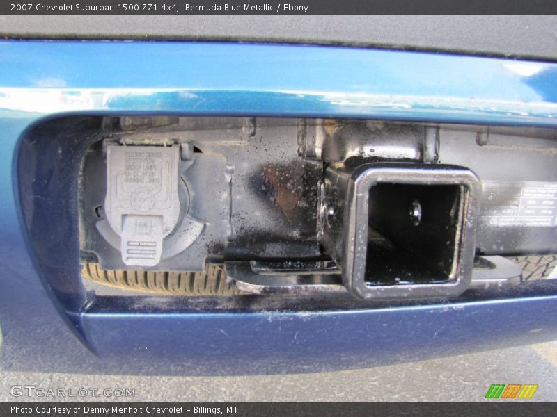 Bermuda Blue Metallic / Ebony 2007 Chevrolet Suburban 1500 Z71 4x4