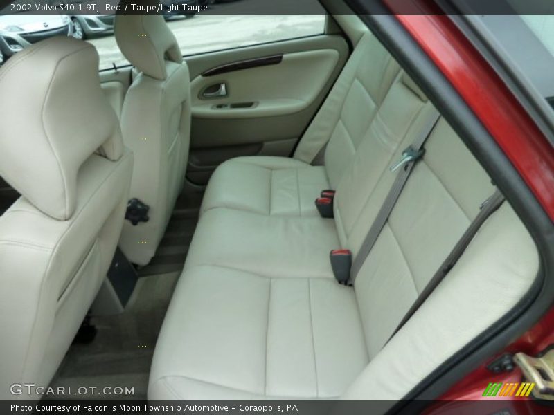  2002 S40 1.9T Taupe/Light Taupe Interior