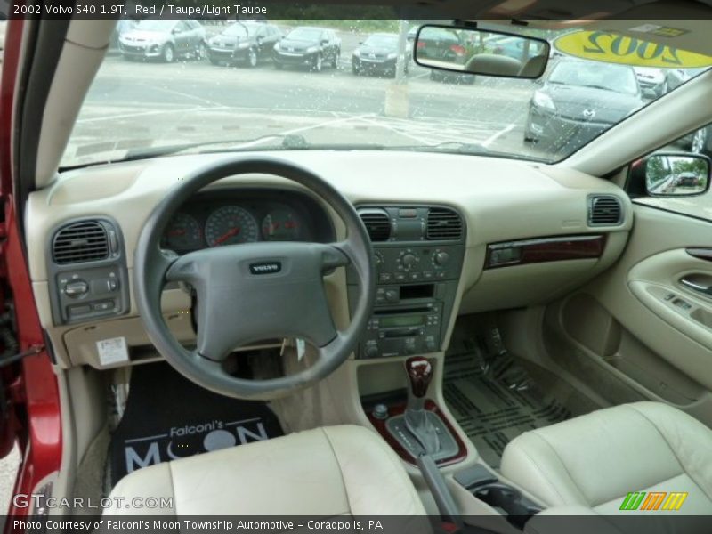  2002 S40 1.9T Taupe/Light Taupe Interior