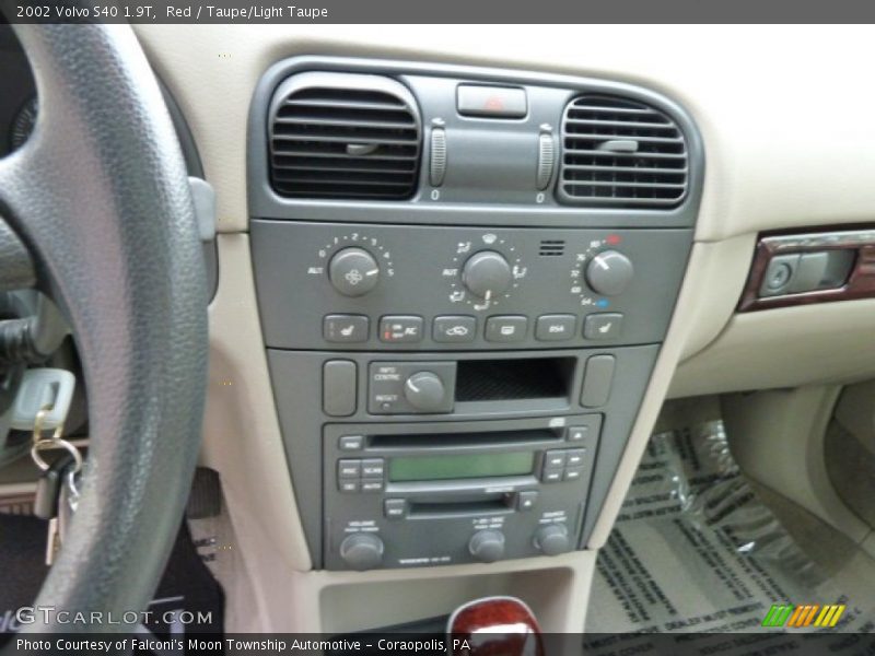 Controls of 2002 S40 1.9T