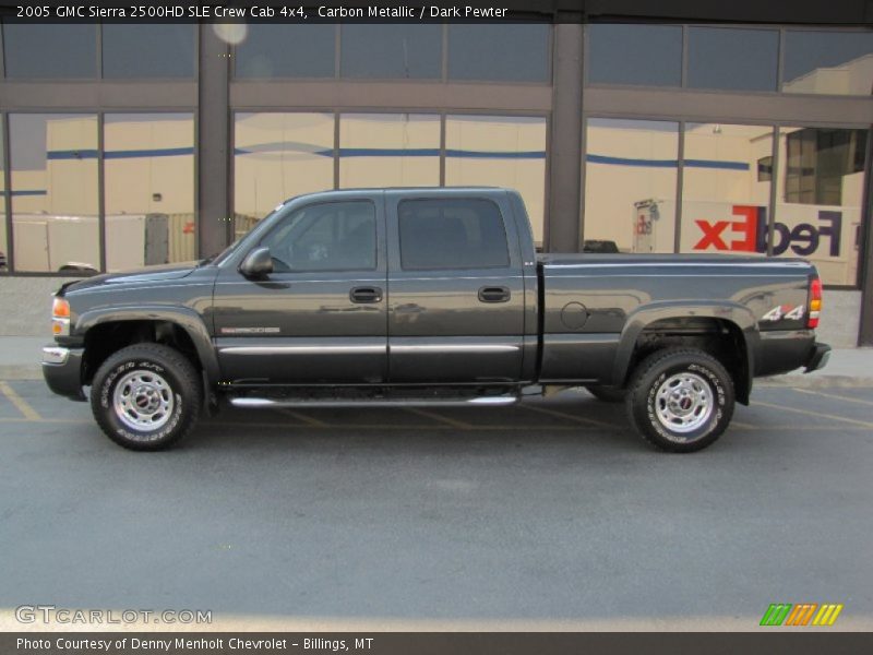  2005 Sierra 2500HD SLE Crew Cab 4x4 Carbon Metallic