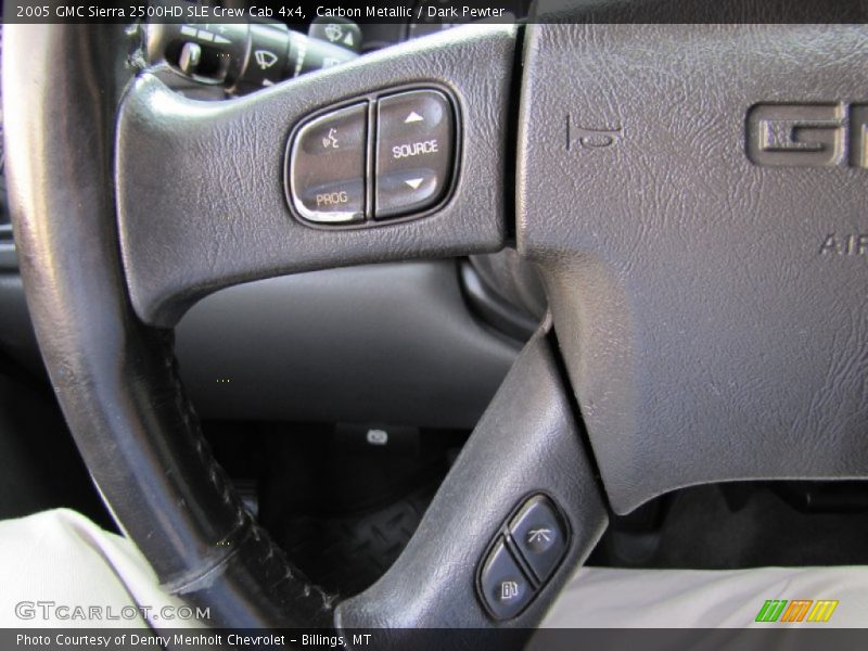 Controls of 2005 Sierra 2500HD SLE Crew Cab 4x4