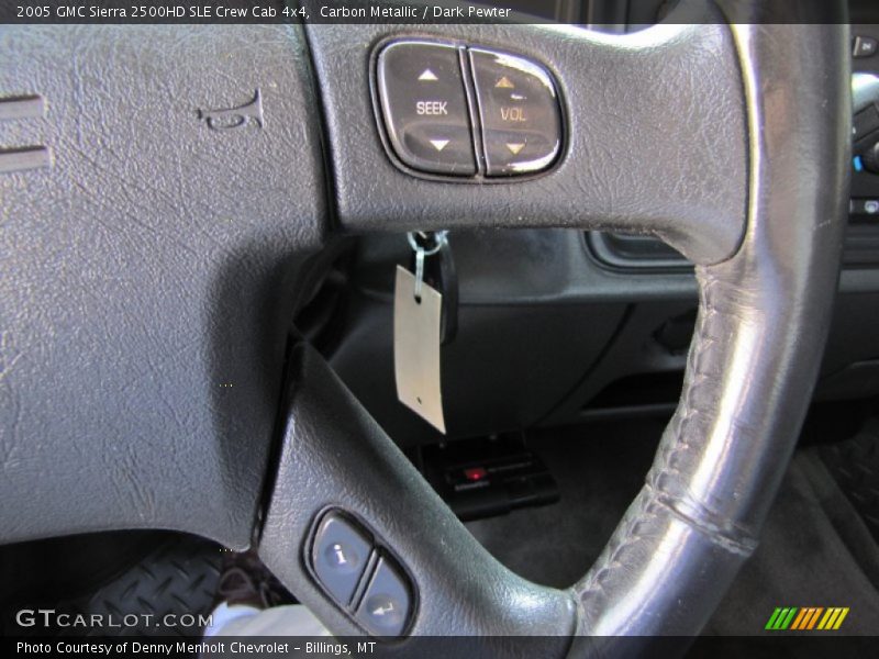 Controls of 2005 Sierra 2500HD SLE Crew Cab 4x4