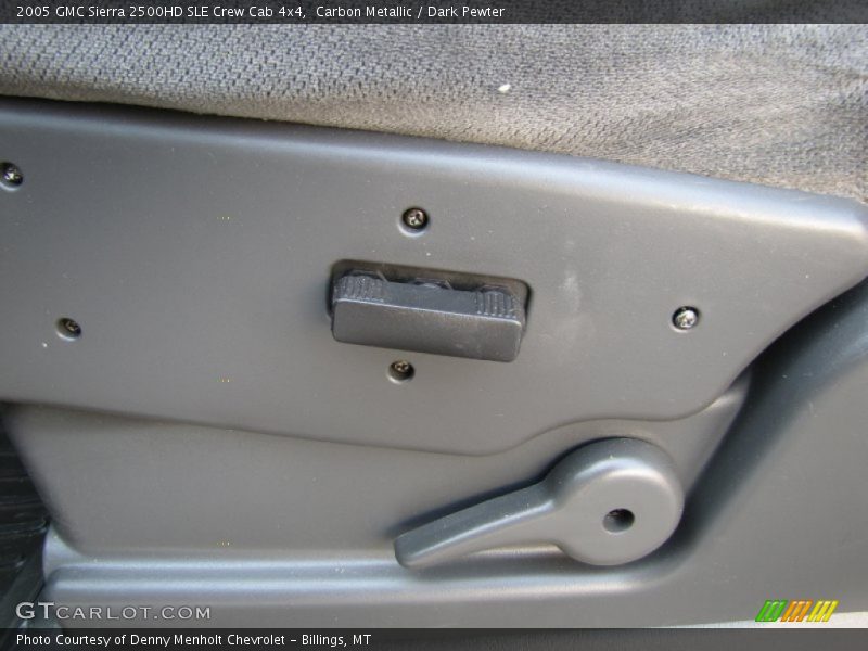 Carbon Metallic / Dark Pewter 2005 GMC Sierra 2500HD SLE Crew Cab 4x4