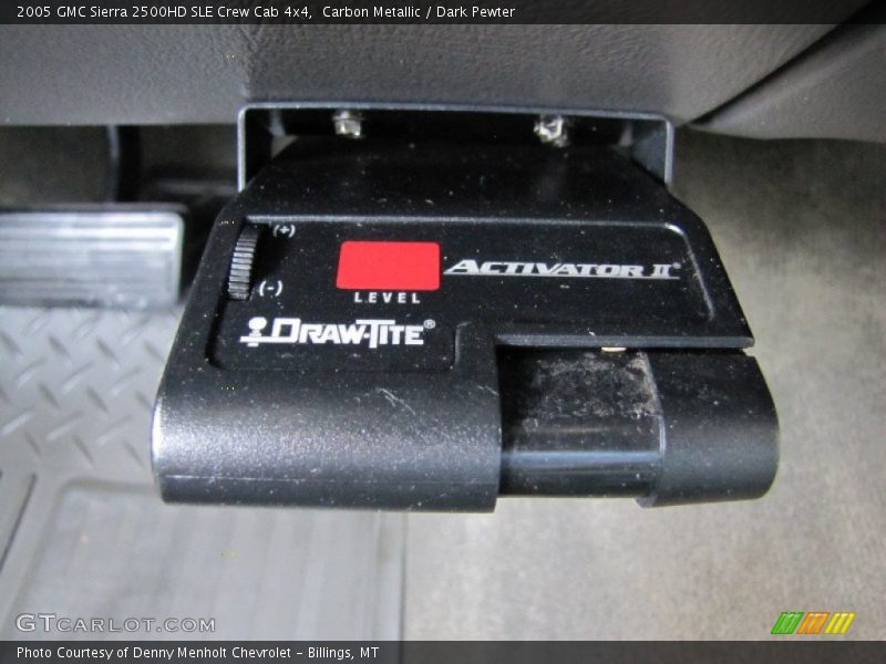 Carbon Metallic / Dark Pewter 2005 GMC Sierra 2500HD SLE Crew Cab 4x4