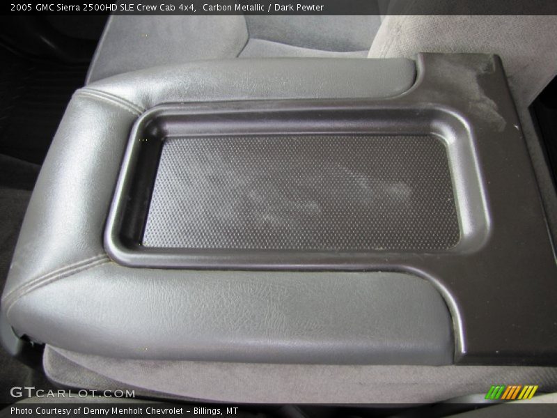 Carbon Metallic / Dark Pewter 2005 GMC Sierra 2500HD SLE Crew Cab 4x4