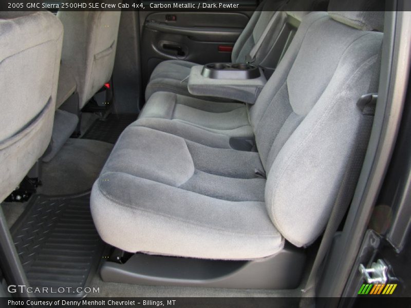 Carbon Metallic / Dark Pewter 2005 GMC Sierra 2500HD SLE Crew Cab 4x4