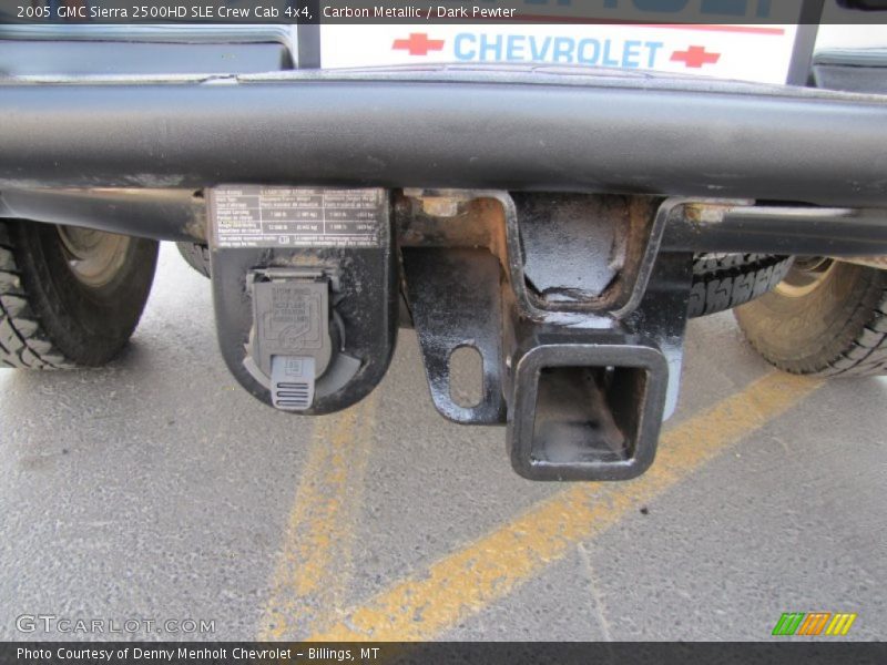 Carbon Metallic / Dark Pewter 2005 GMC Sierra 2500HD SLE Crew Cab 4x4
