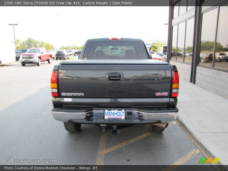 Carbon Metallic / Dark Pewter 2005 GMC Sierra 2500HD SLE Crew Cab 4x4