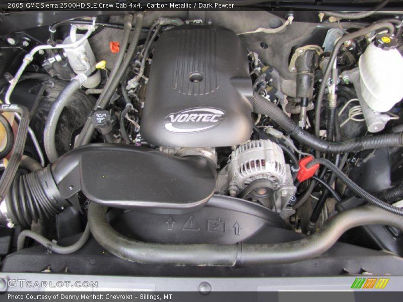  2005 Sierra 2500HD SLE Crew Cab 4x4 Engine - 6.0 Liter OHV 16-Valve V8